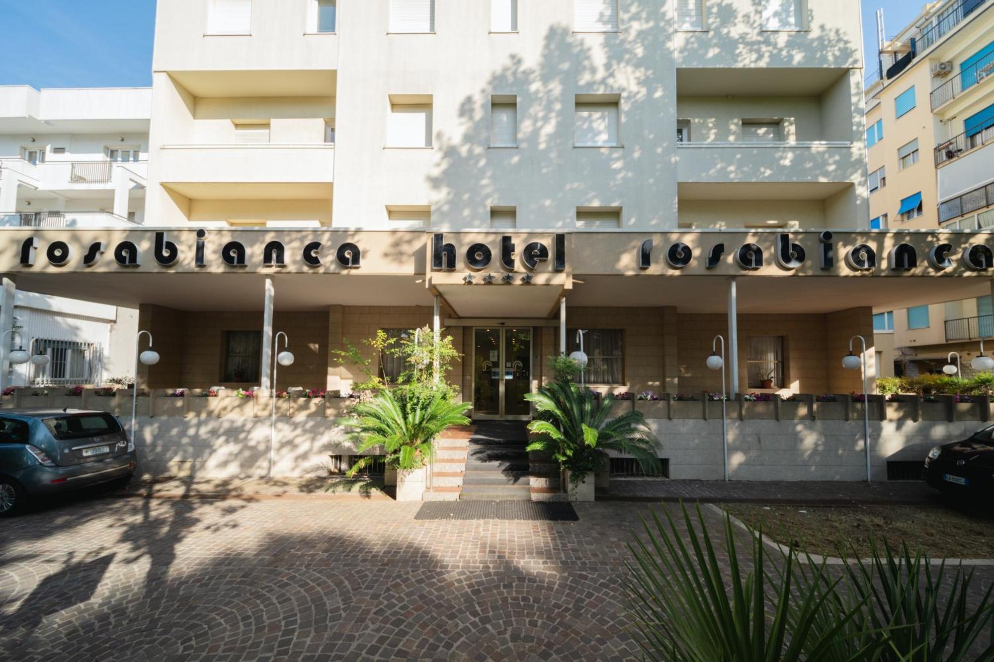 Hotel Rosabianca Rimini Buitenkant foto